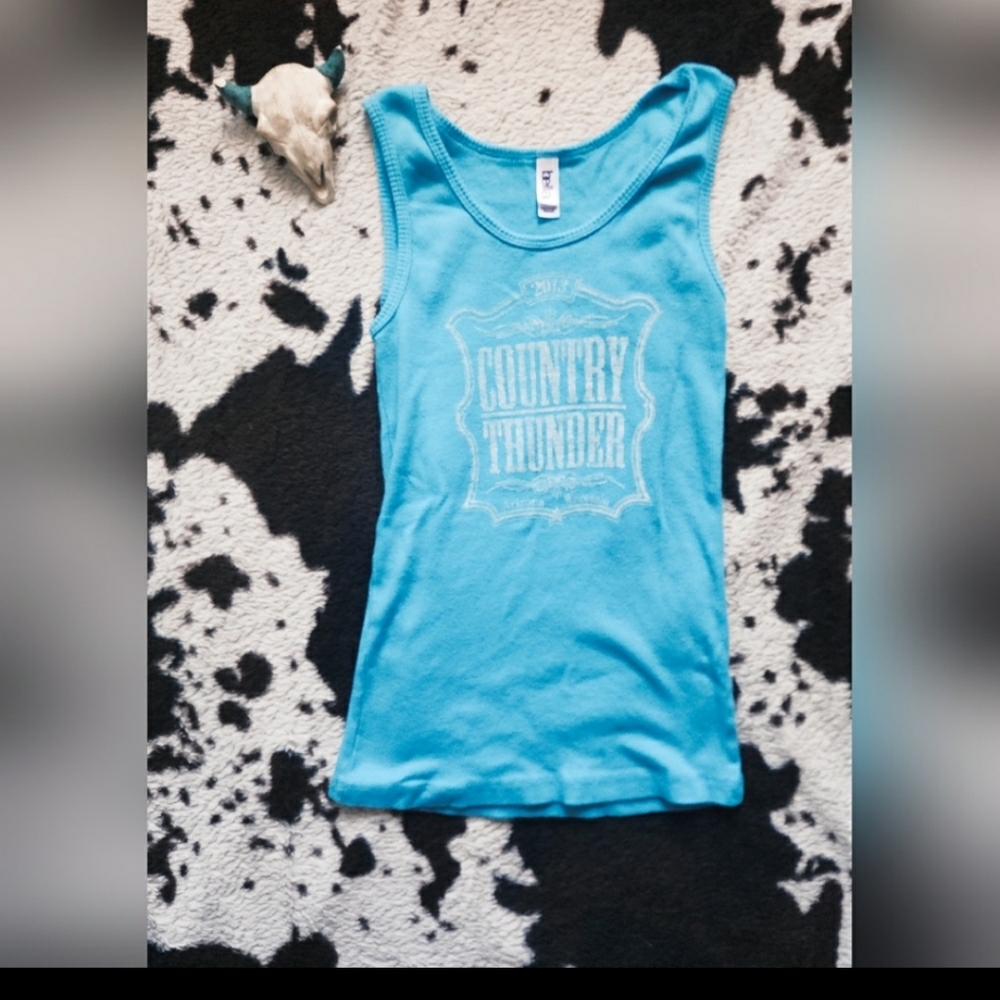 5/$15 Vintage country thunder 2013 tank top
